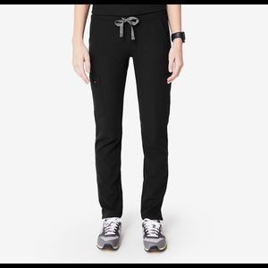 Figs XS Yola Scrub Pants - Black